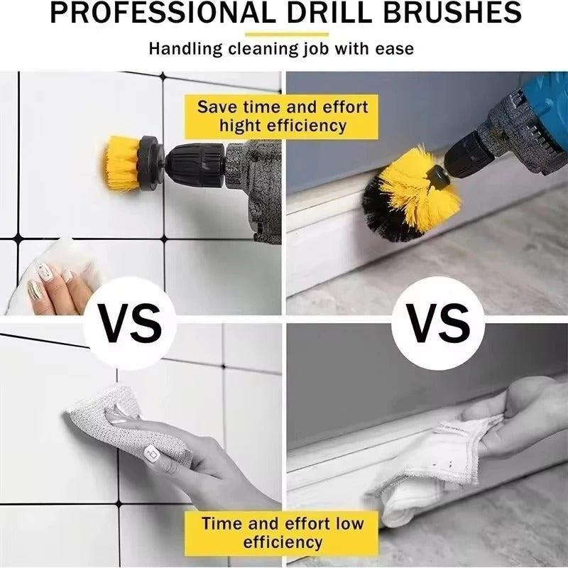 Power Scrub Drill Brush Set – Deep Clean Any Surface in Minutes