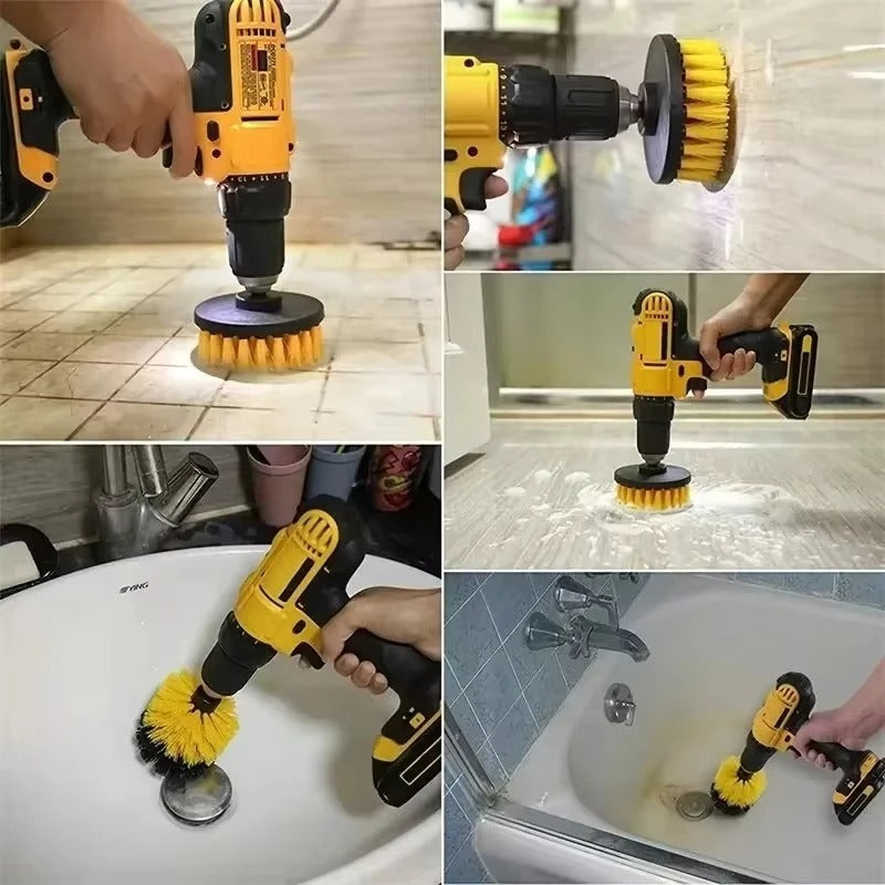 Power Scrub Drill Brush Set – Deep Clean Any Surface in Minutes